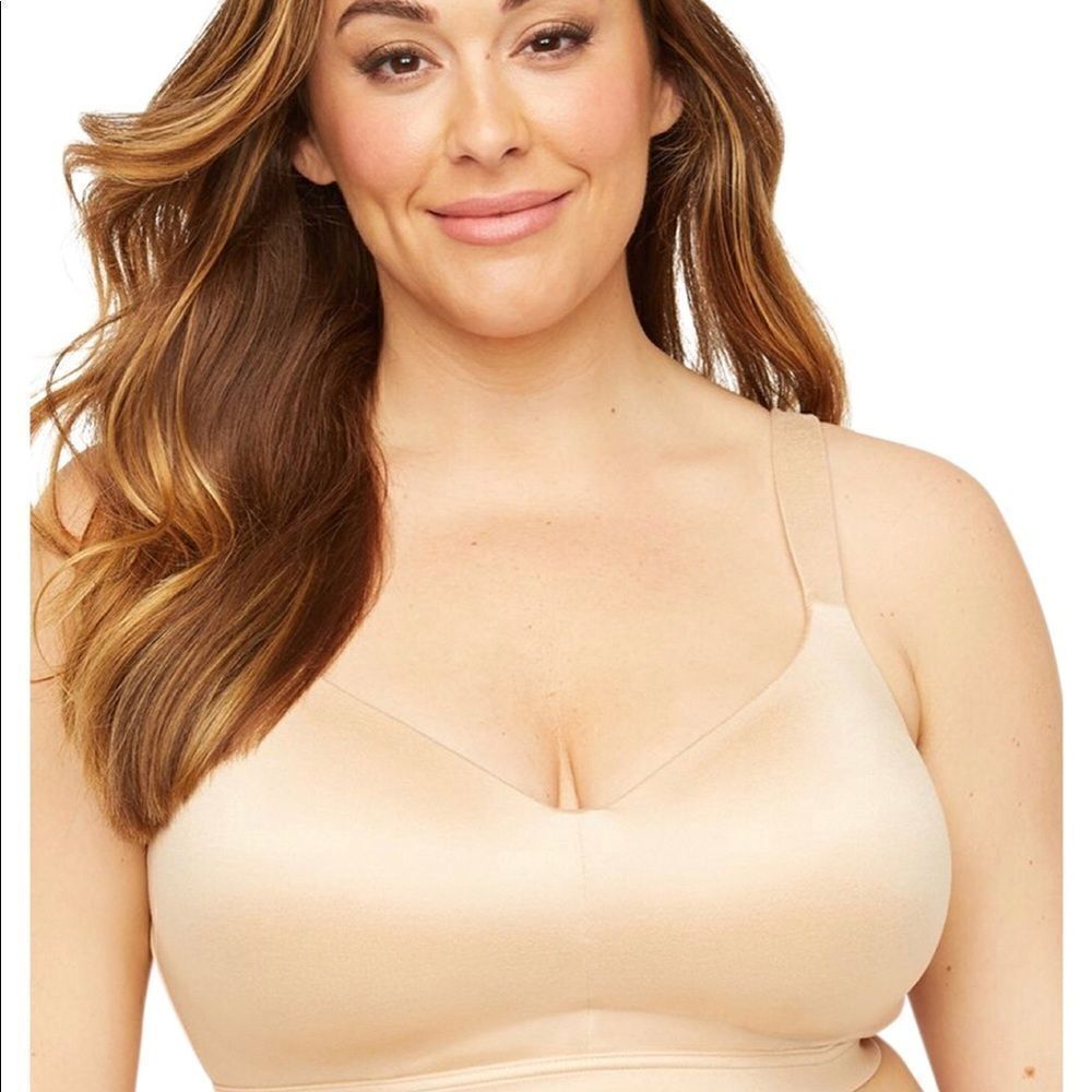 Catherine Toasted Almond full coverage smooth no wire bra sz 52DD